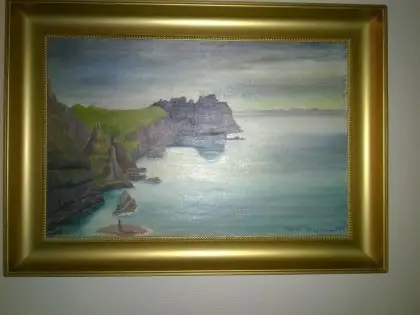 Málningur Til Sølu. Image
