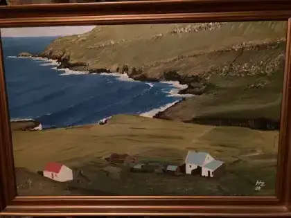 Ein Gamal Málningur Til Sølu. Image