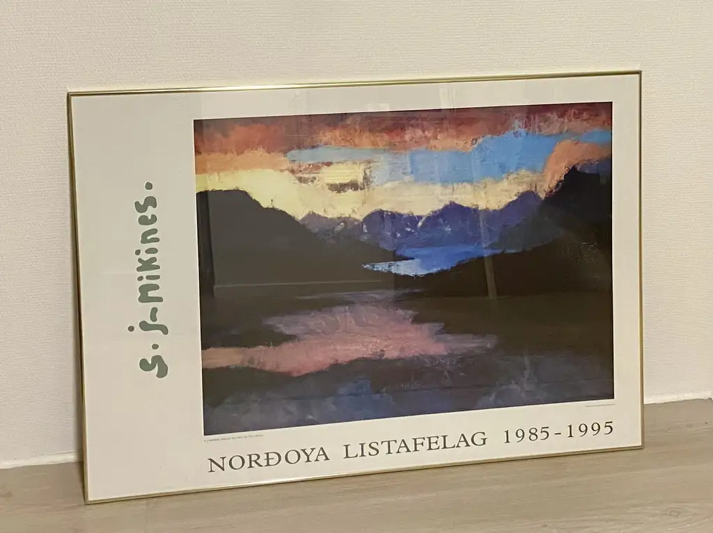 Innrammað plakat