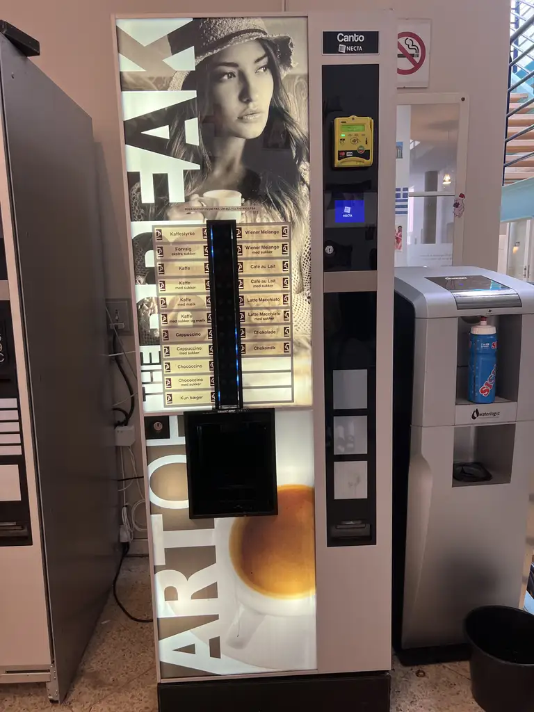 Kaffiautomat frá 2016 (uttan terminal)